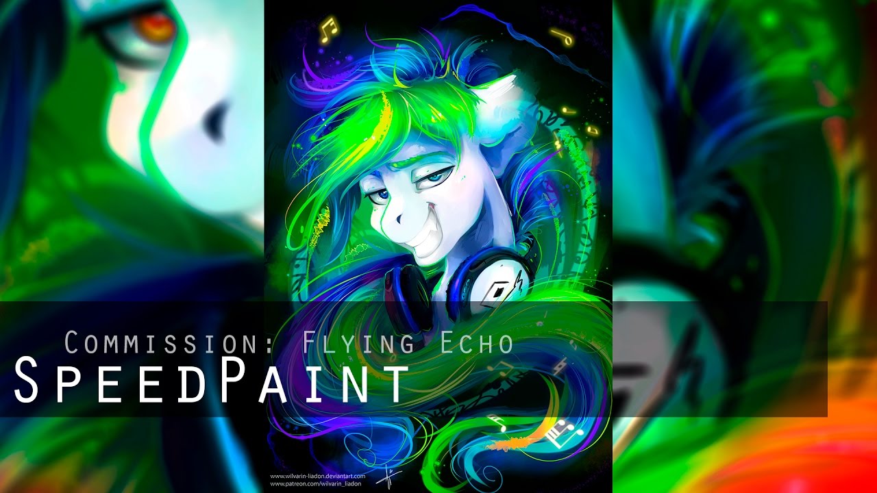 ENGP Flying Echo Commission SpeedPaint by Wilvarin Liadon