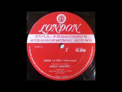 paul dukas, La Peri, Ansermet