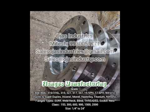 As applicable incoloy 825 slip on flange, size: 5-10 inch