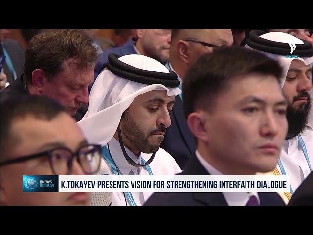 President Tokayev presents vision for strengthening interfaith dialogue