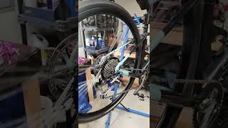 stainless spokes on a gravel bike