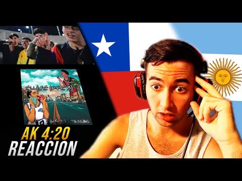 ARGENTINE REACTS TO AK4:20 FOR THE FIRST TIME 🇦🇷🔥 | AK 420, THE PROMISING SINGER FROM CHILE 🇨🇱🔥