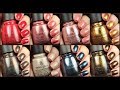 China Glaze Gone West Fall 2019 Live Swatch Dupes Comparisons
