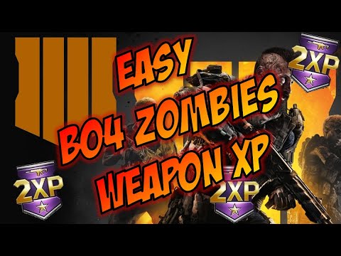 Call of Duty: Black Ops 4 - EASY grind / glitch location for Zombies Weapon XP in 2025