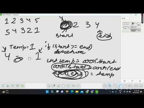 Question 1 Reverse An Array Using Recursion