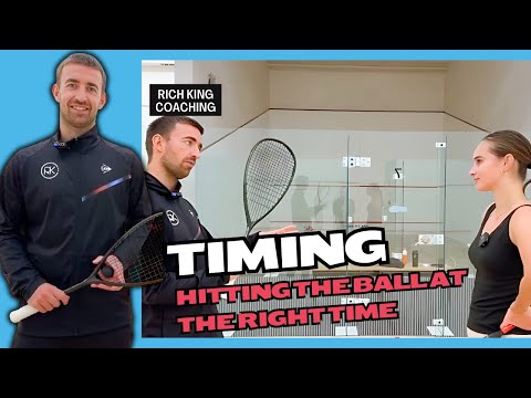 Squash Coaching Tips: Timing Your Shot for Maximum Impact, Part 1