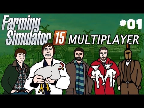 Farming Simulator 2015 Multiplayer Gameplay Part One!