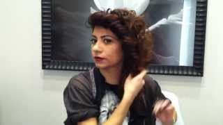 Hair Tutorial: Curly hair updo, Ron King stylist does a romantic, date night, curly updo