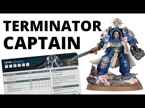 Thunder Hammer Rules + Free Stratagems on Terminator Captain Datasheet - Big Space Marine Reveals!