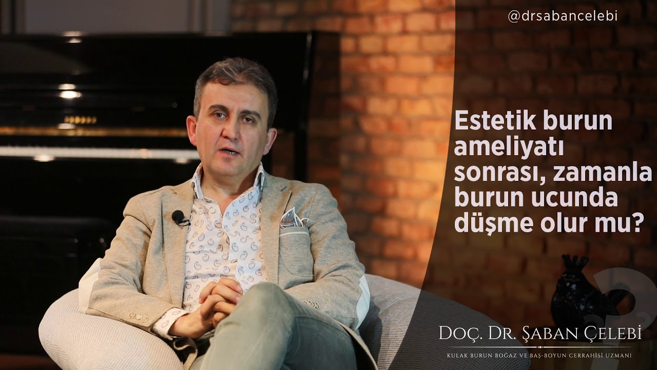 Estetik burun ameliyatlarından sonra burun ucu düşmesi olur mu?