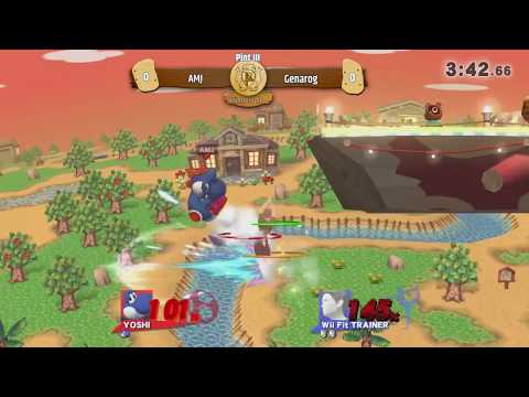 Pint III - AMJ (Yoshi) vs Genarog (Wii Fit Trainer) - Winners Semifinals