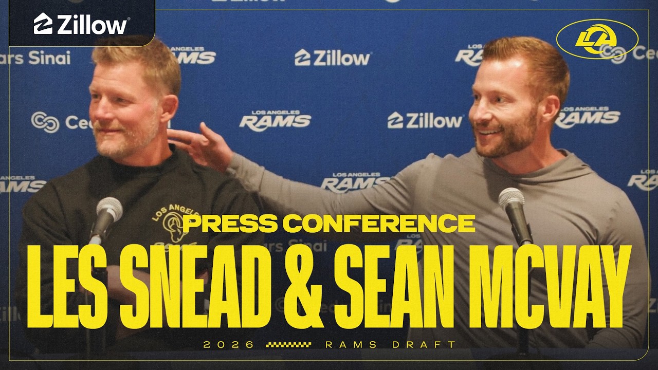 Les Snead & Sean McVay Recap Day 2 Of The 2026 NFL Draft
