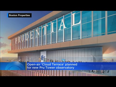 Open-air 'Cloud Terrace' planned for new Prudential Tower observatory