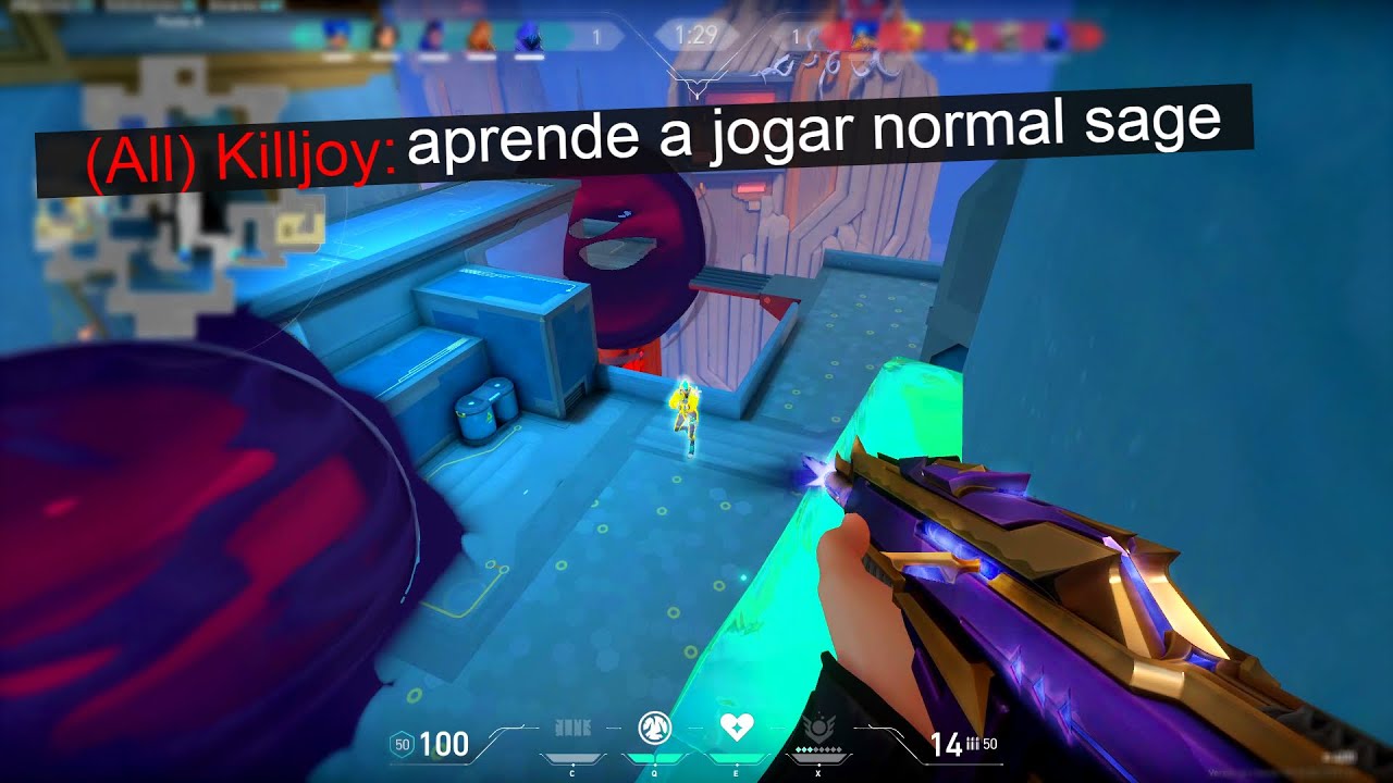POV: você joga "ERRADO" de SAGE (VALORANT)