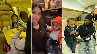 Cardi B Shares Adorable Videos of Her Son Wave and Daughter Kulture
