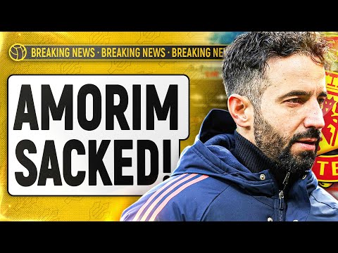 Ruben Amorim SACKED By Manchester United! | BREAKING NEWS!