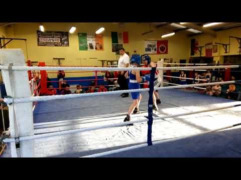 Cian Lally Olympic BC Galway v Rathkeale BC Limerick 5th November 2017