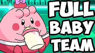 FULL BABY POKEMON TEAM!