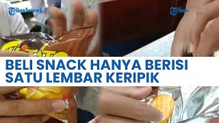 Beli Snack Hanya Berisi 1 Biji Keripik di Dalamnya. Warganet: Pabrik Ketar-Ketir