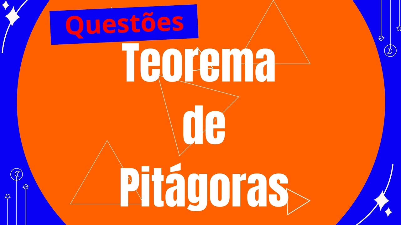 Questões Teorema de Pitágoras para concursos - diversas bancas - Melhor vídeo