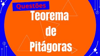 Questões Teorema de Pitágoras para concursos - diversas bancas - Melhor vídeo