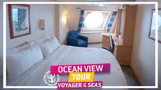 Voyager of the Seas | Ocean View Walkthrough Tour & Review.