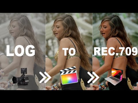 How to convert LOG to REC.709|FINAL CUT PRO X|Primary Steps Of Color Correection|In2colorhouse