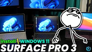 How to update a Surface Pro 3 to WINDOWS 11 🔥