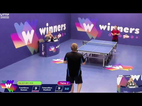 Winners League  29.04.21  Tveritinov Roman - Tatarnikov Vladimir  20:00