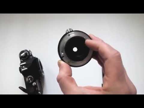 Analoge Kamera testen Auf dem Trockendock