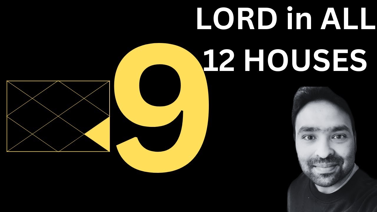 9th Lord of Fortune & Principles in All Houses :: Vedic Astrology