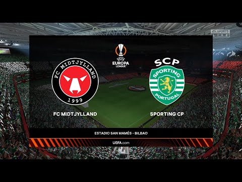 ⚽ FC Midtjylland vs Sporting CP ⚽ | UEFA Europa League (23/02/2023) | Fifa 23