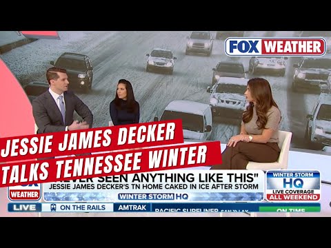 Country Singer & Songwriter Jessie James Decker On Nashville's Devastating Damage From Winter Storm