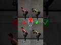 Technique tips ✅ Bent over row! #shorts
