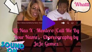 Lil Nas X - Montero (Call Me By Your Name) - Choreography by JoJo Gomez { REACTION }
