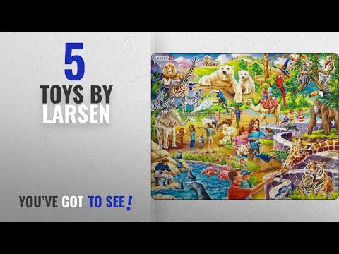 Top 10 Larsen Toys [2018]: Larsen US30 Zoo Animals Puzzle For Kids (48 Pieces)