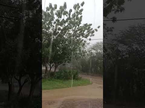 así llueve en la hermosa y calorosa bosconia César costa norte