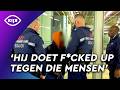 Opgefokte ZWARTRIJDER VLUCHT Voor RET BOA S Overtreders KIJK Misdaad