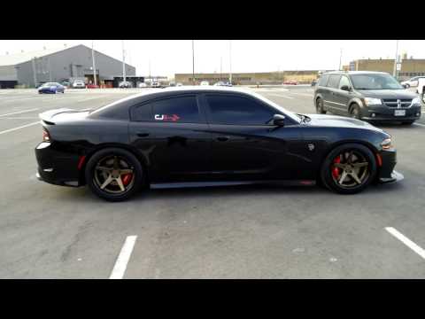 HELLCAT WITH BORLA ATAK & AMERICAN RACING HEADERS + FERRADA FR3 20X11.5 REARS 20X10.5 FRONTS