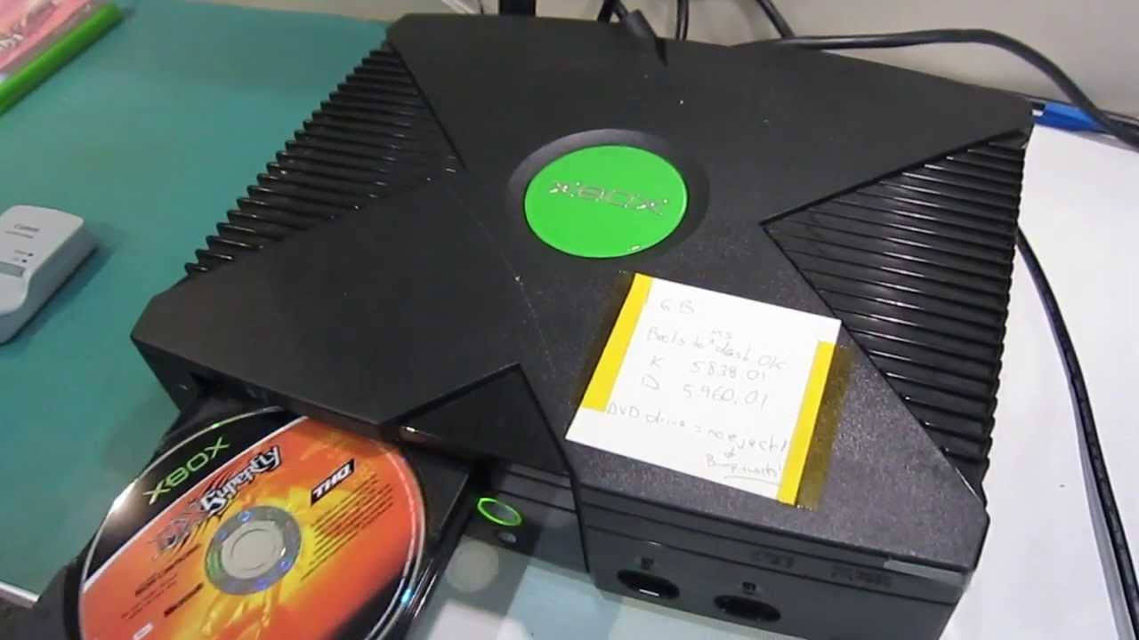 Microsoft Xbox DVD-ROM Repair Serial 206315452705