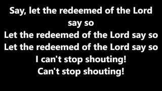 Can&#39;t Stop Singing instrumental with lyrics