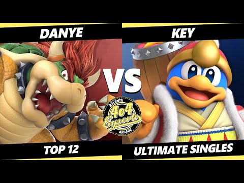 4o4 Smash Night 67 Top 12 - Danye (Bowser) Vs. Key (Dedede) SSBU Ultimate Tournament
