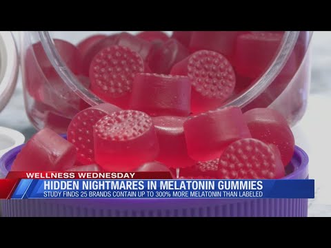 Hidden nightmares in Melatonin gummies: study