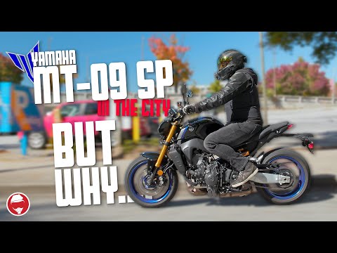 Race bike for CITY riding? | 2021 Yamaha MT-09 sp City Review