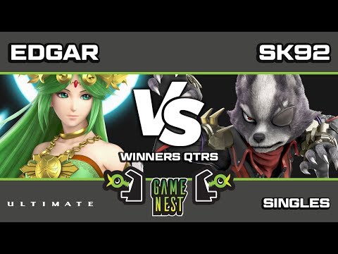 Game Nest Smash It Up: Edgar (Palutena) vs SK92 (Wolf) - Winners Qtrs
