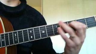 how to play 9 crimes on acoustic guitar by damien rice