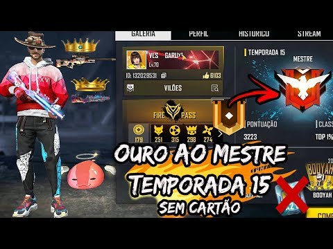 FROM GOLD TO MASTER (NO DOUBLE CARD) SEASON 15 (HIGHLIGHTS) - FREE FIRE GARU FF