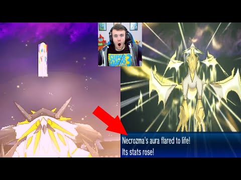 Poketubers React to Ultra Necrozma Transformation and Battle in Pokemon Ultra Sun and Moon! #tbt