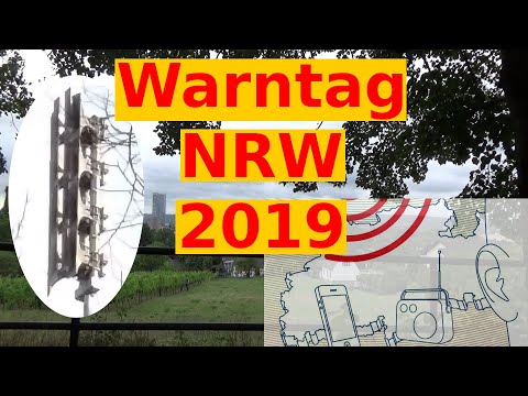 Warntag NRW 2019 - Sirenen heulen in ganz Nordrhein-Westfalen - Probealarm Bonn