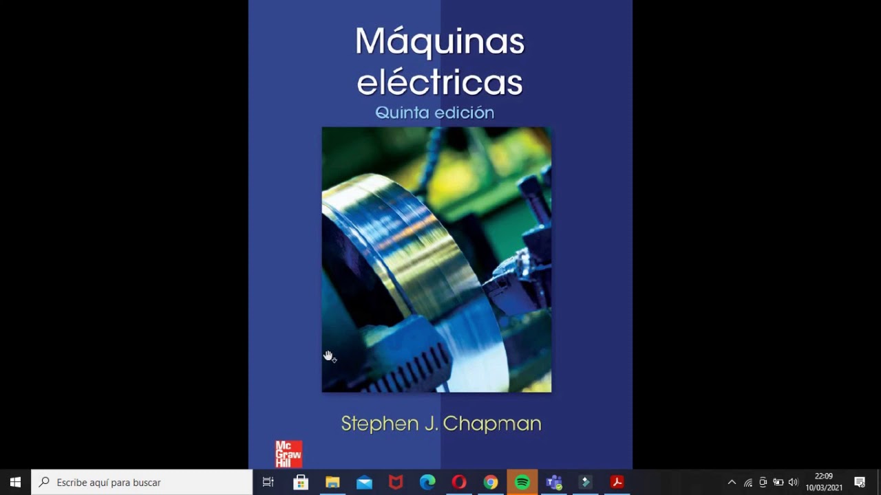 Libro de Máquinas eléctricas PDF | libro para ingenieros mecánicos